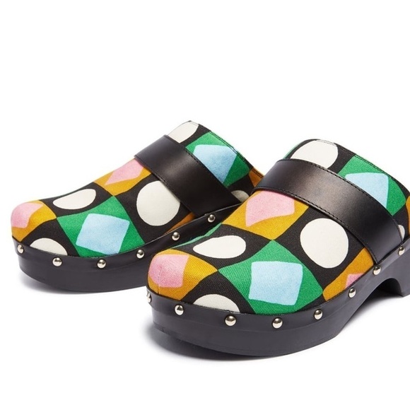 LDJ X Fabrizio Viti Jean Clogs Lucky Charms in Calf Leather size 6 - Picture 2 of 12